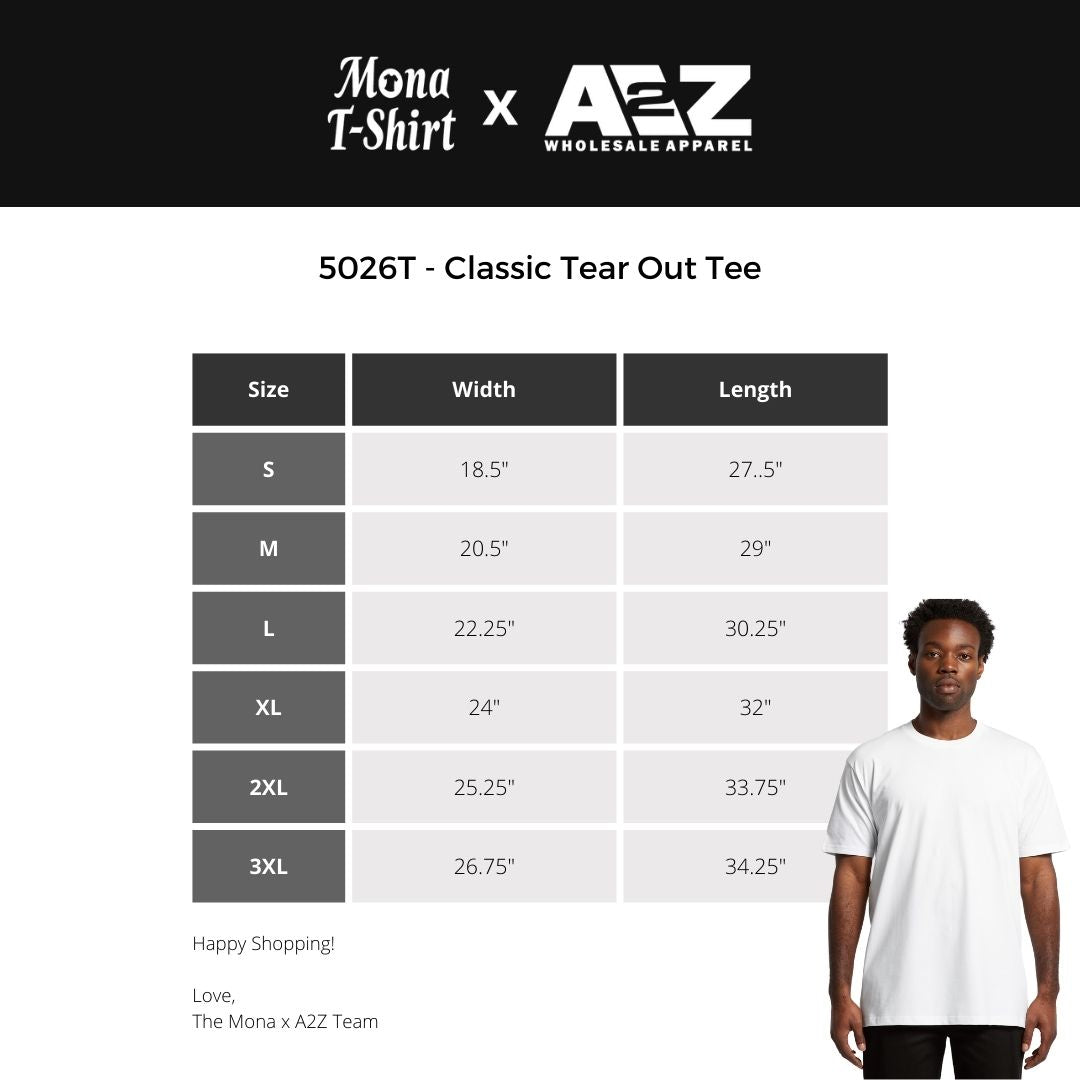 Classic Tear Out Tee | 5026T