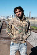 Woodlands Camo Boxy Hoodie | BH203 | Blank House