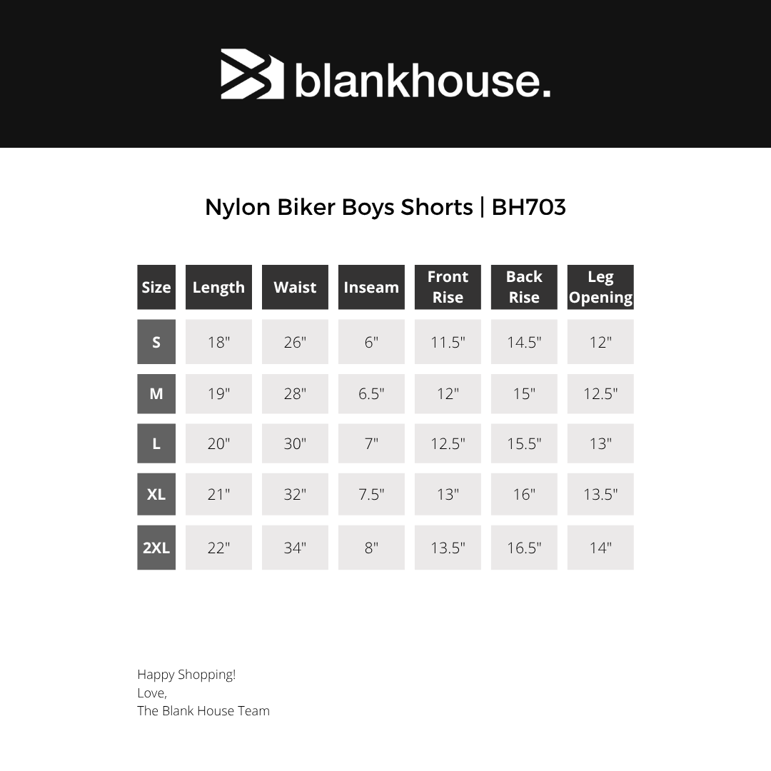 Nylon Biker Boys Shorts | BH703