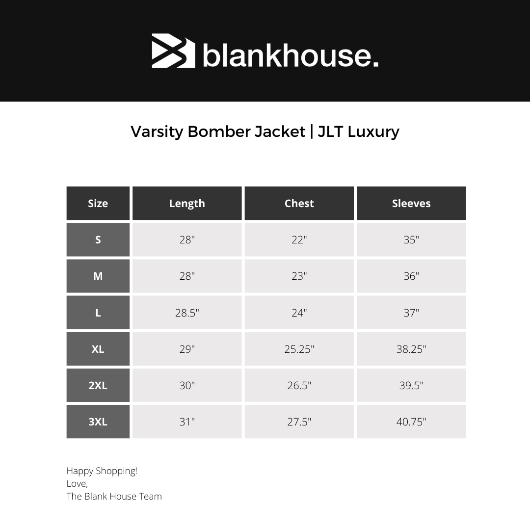 Varsity Bomber Jacket | JLT Luxury