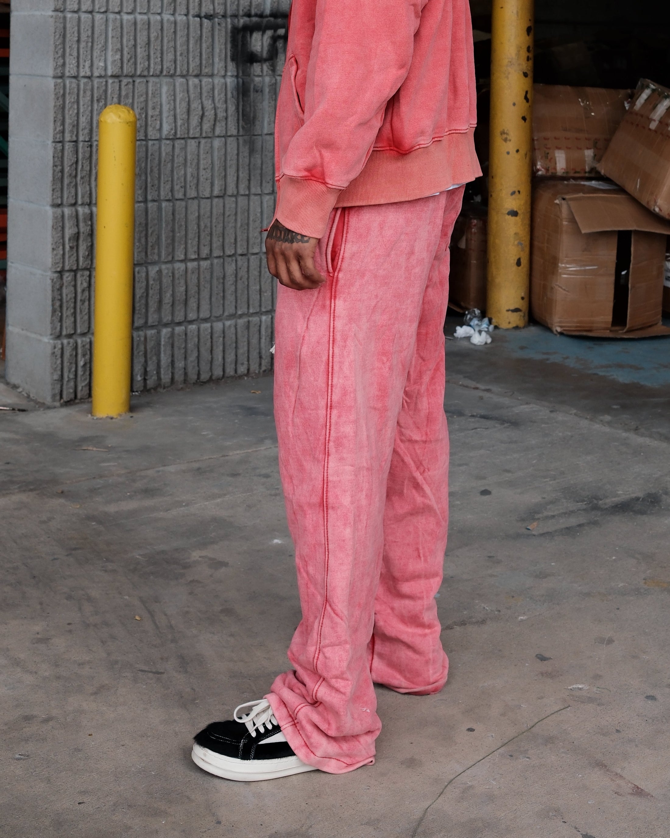 Crystal Wash Baggy Pants | BH604