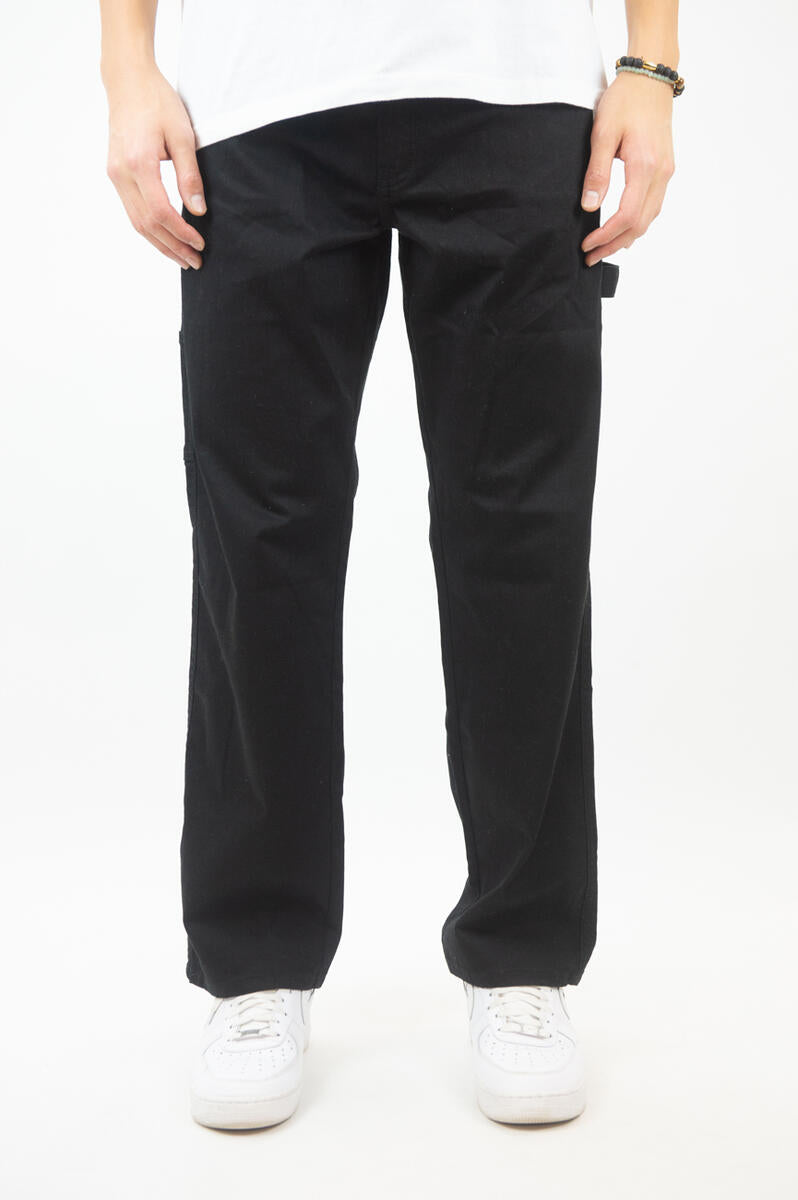 Relaxed Fit Twill Carpenter Pants | Rebel Minds