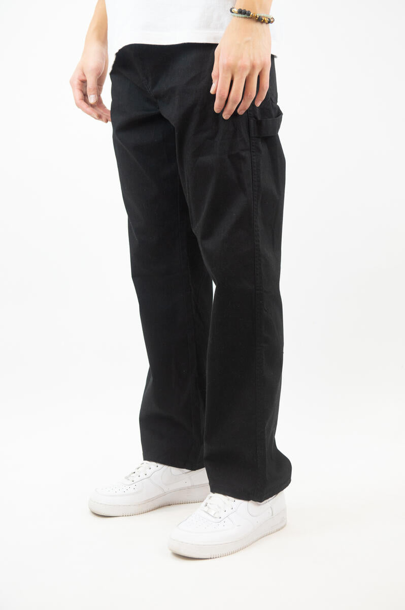 Relaxed Fit Twill Carpenter Pants | Rebel Minds