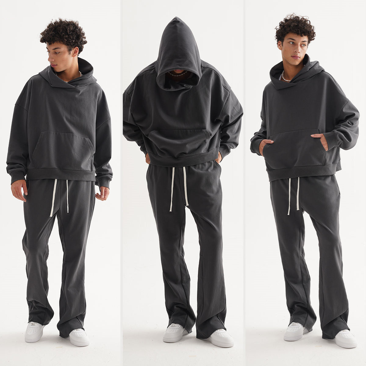 French Terry Luxe Crop Hoodie | Blank House