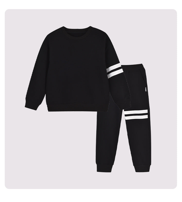 A2Z Kids Double Stripe Crewneck Set