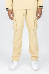Solid Nylon Cargo Pants | 100-421
