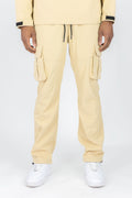 Solid Nylon Cargo Pants | 100-421