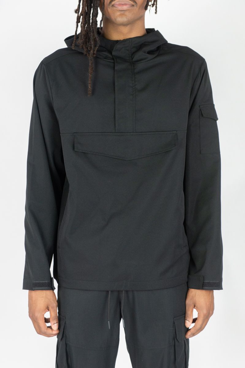 Solid Nylon Anorak | Rebel Minds