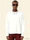 Drop Shoulder Long Sleeves Luxe Tee | BH1007 | Blank House