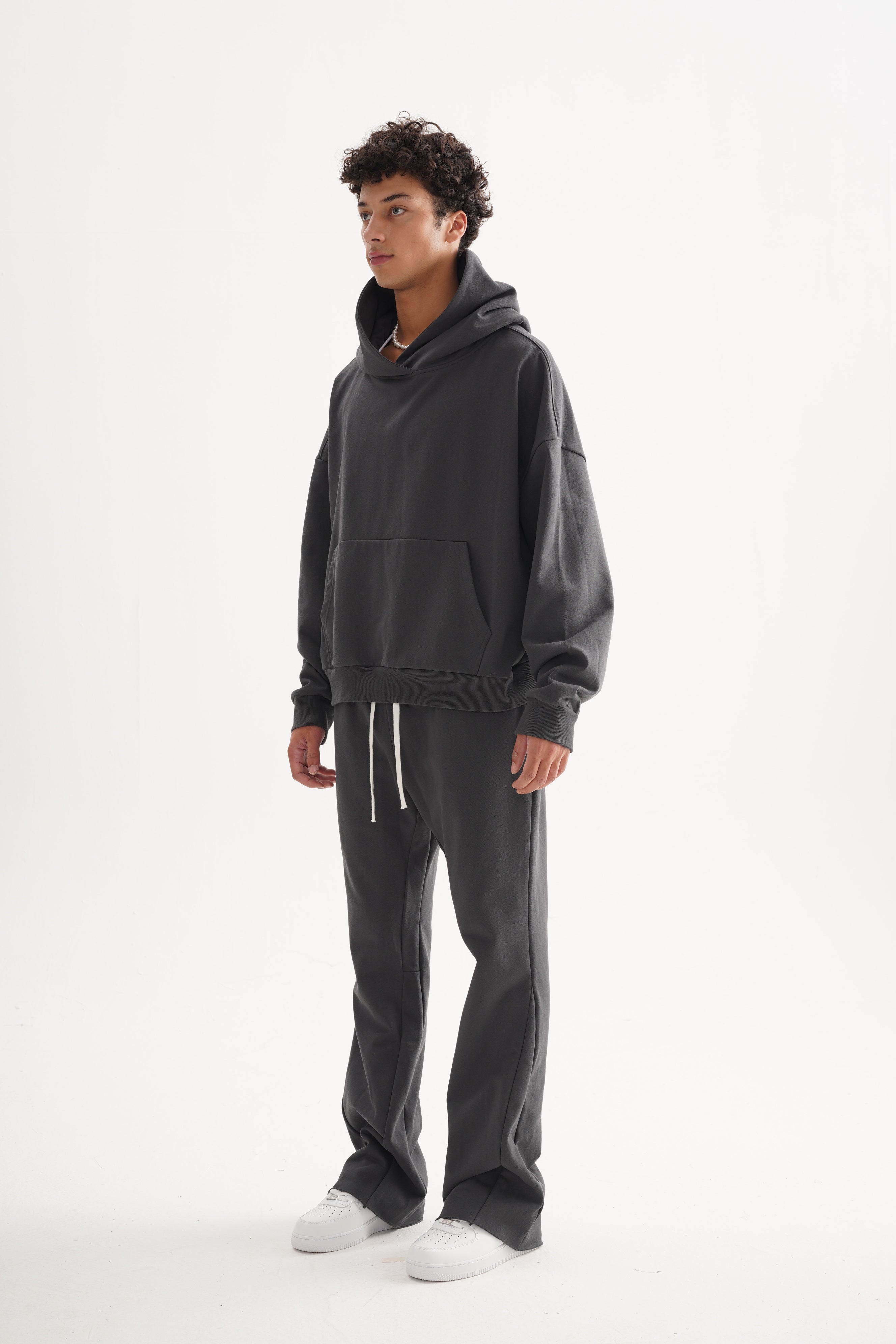 French Terry Luxe Crop Hoodie | BH503 | Blank House