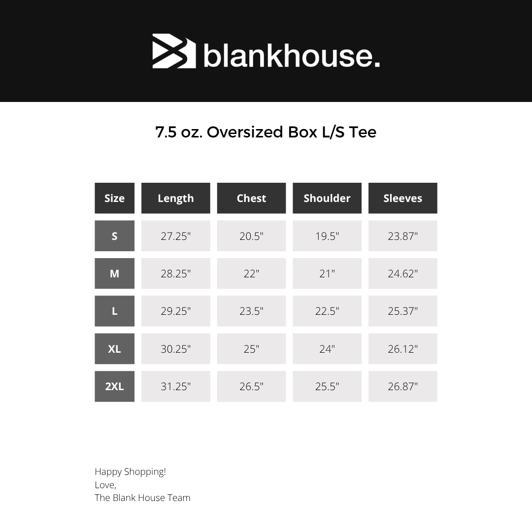 7.5 oz. Oversized Box L/S Tee | Cotton Collective