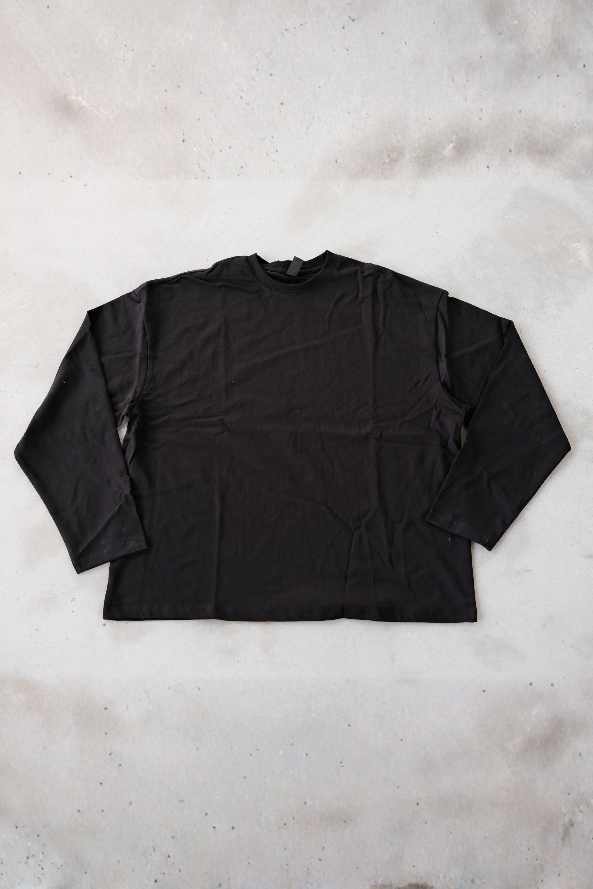 Drop Shoulder Long Sleeves Luxe Tee | BH1007