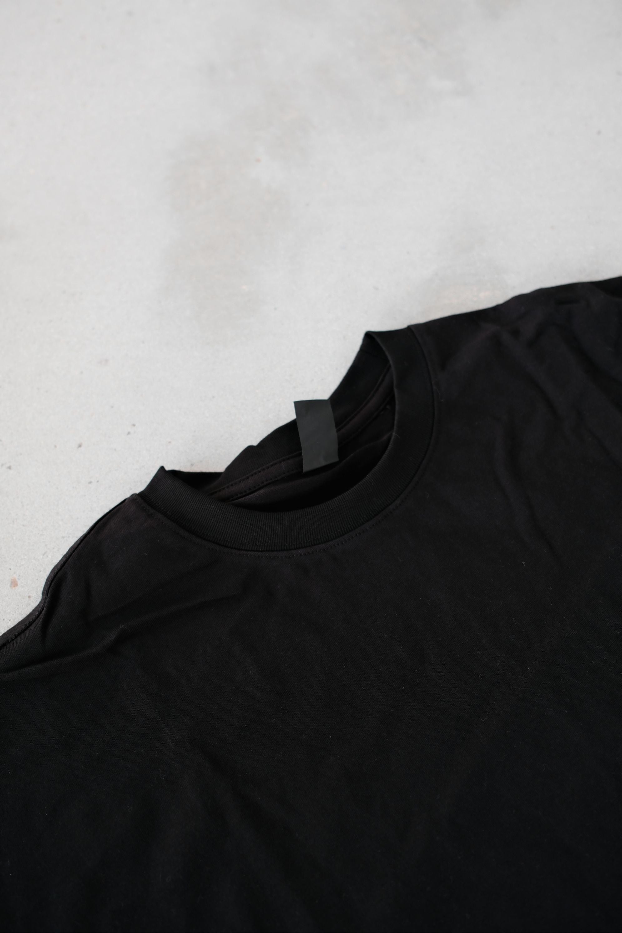 Drop Shoulder Long Sleeves Luxe Tee | BH1007