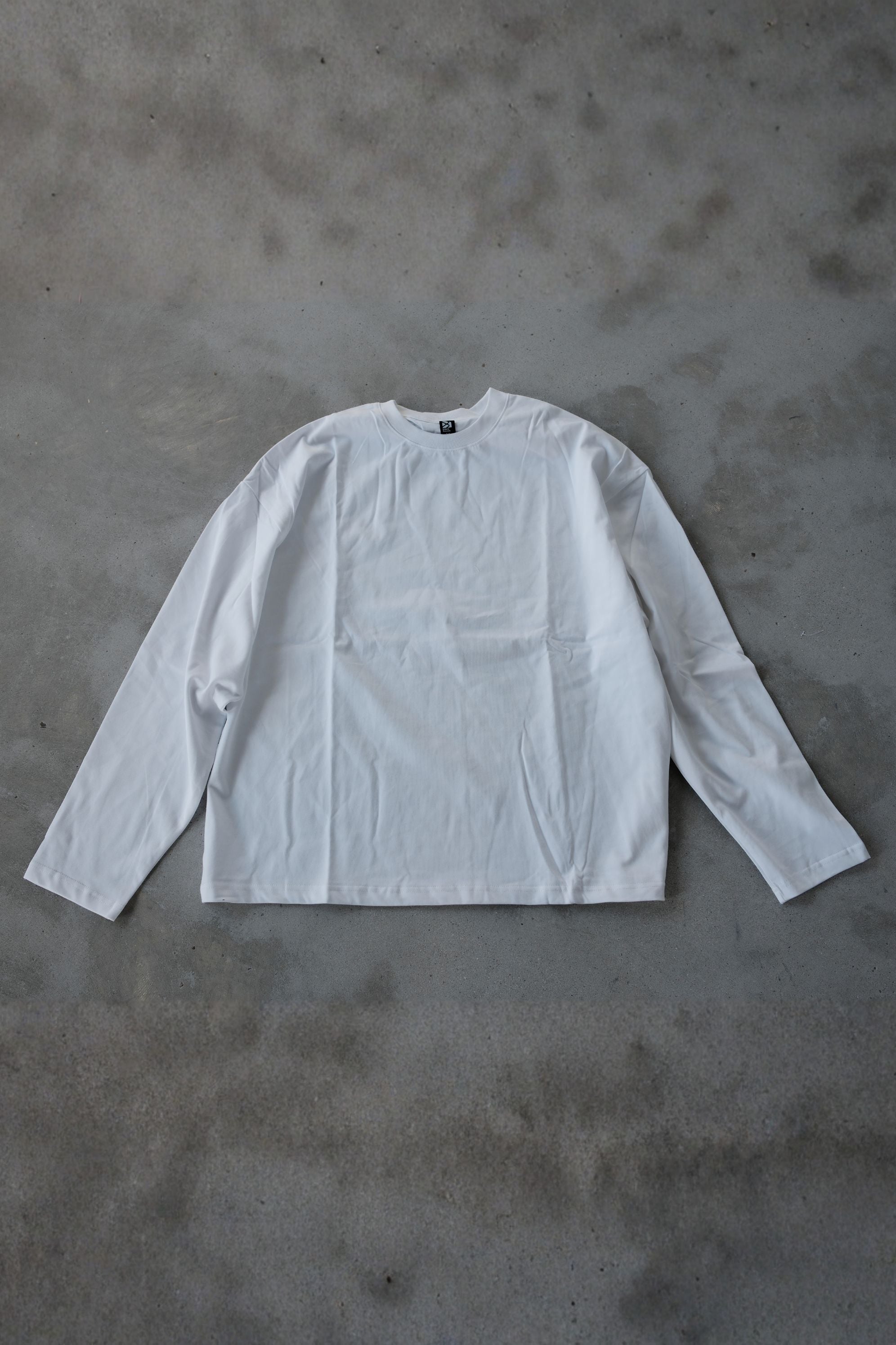 Drop Shoulder Long Sleeves Luxe Tee | BH1007