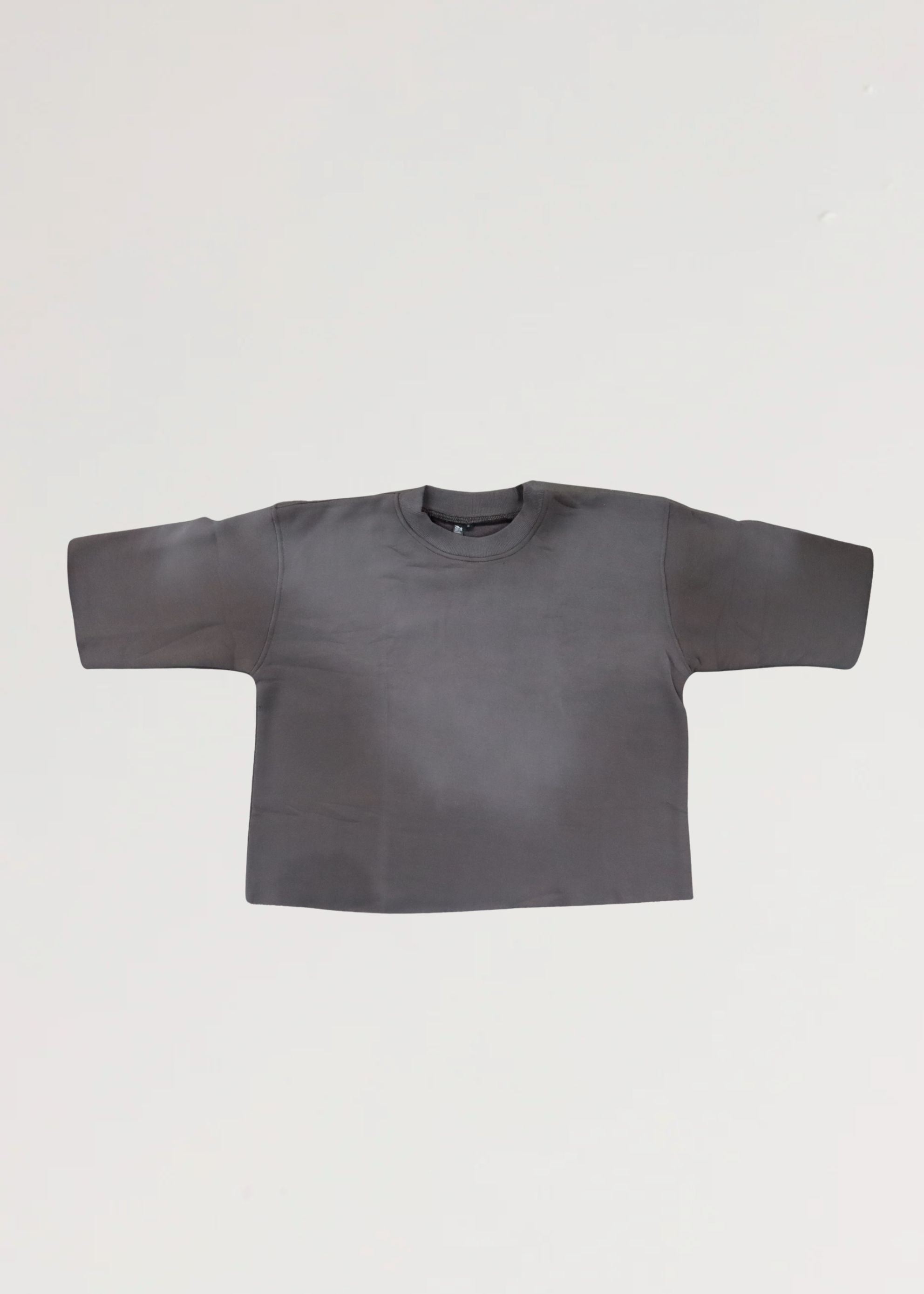 Acid Wash Raw Edge Tee | BH1009
