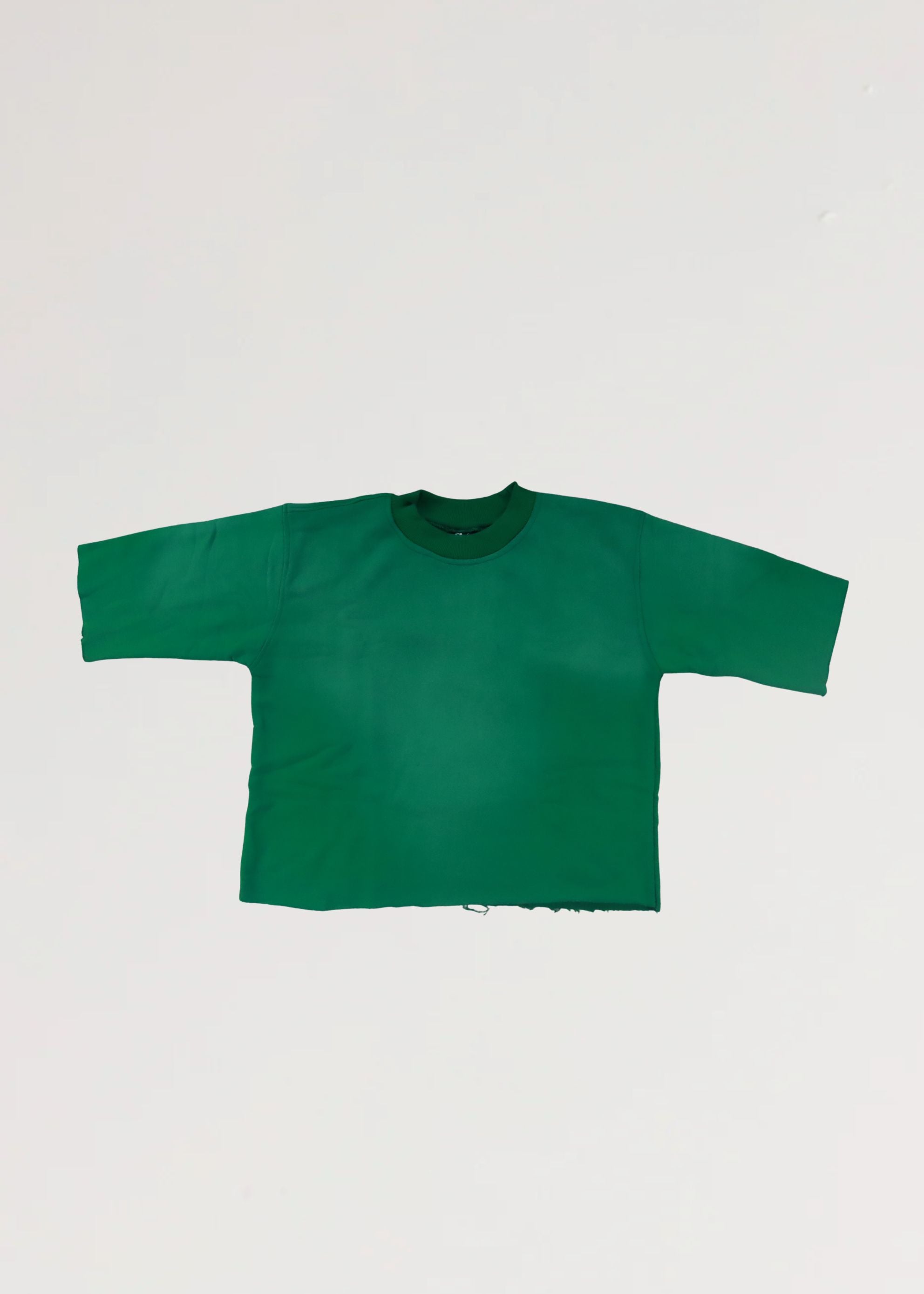 Acid Wash Raw Edge Tee | BH1009