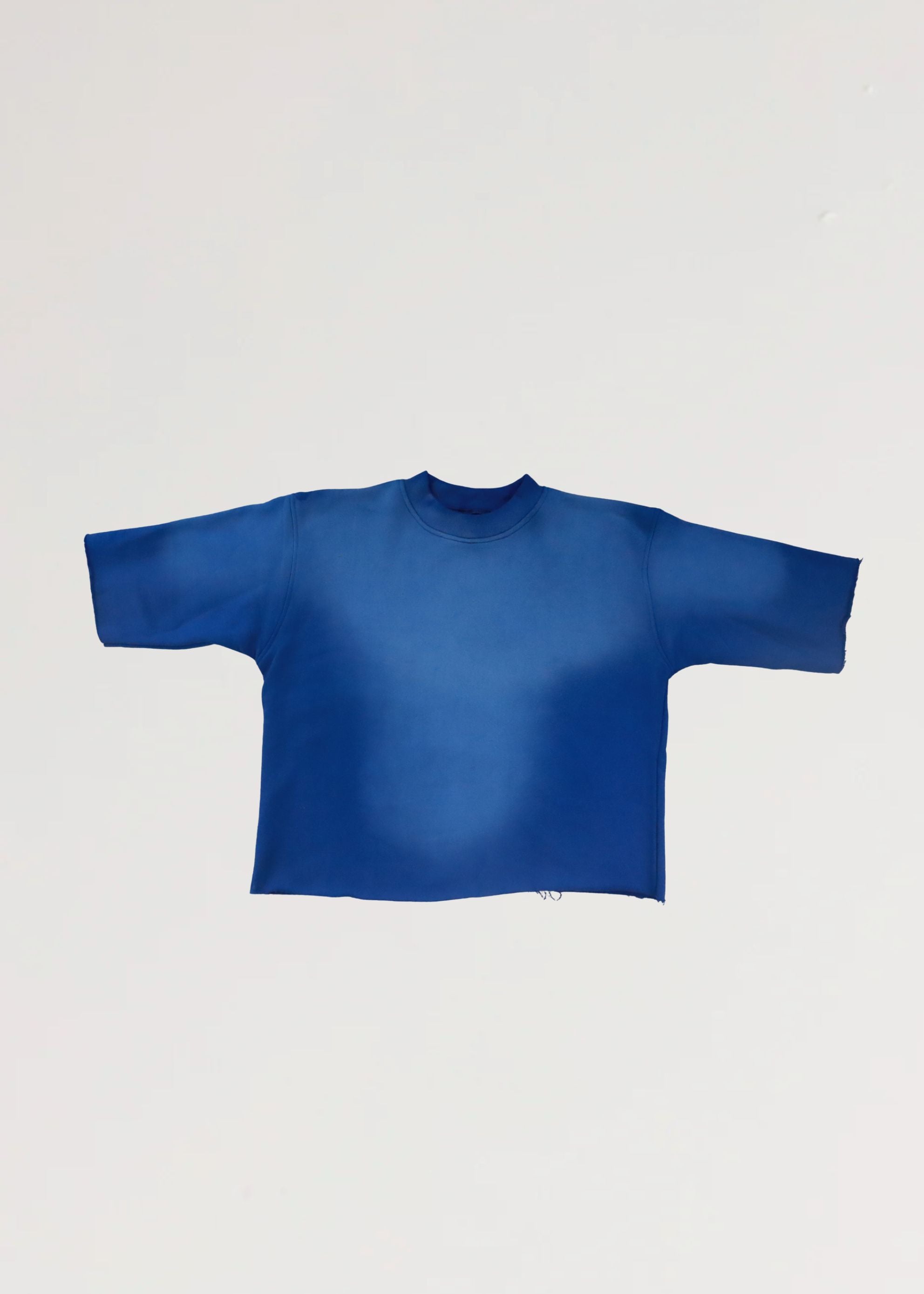 Acid Wash Raw Edge Tee | BH1009