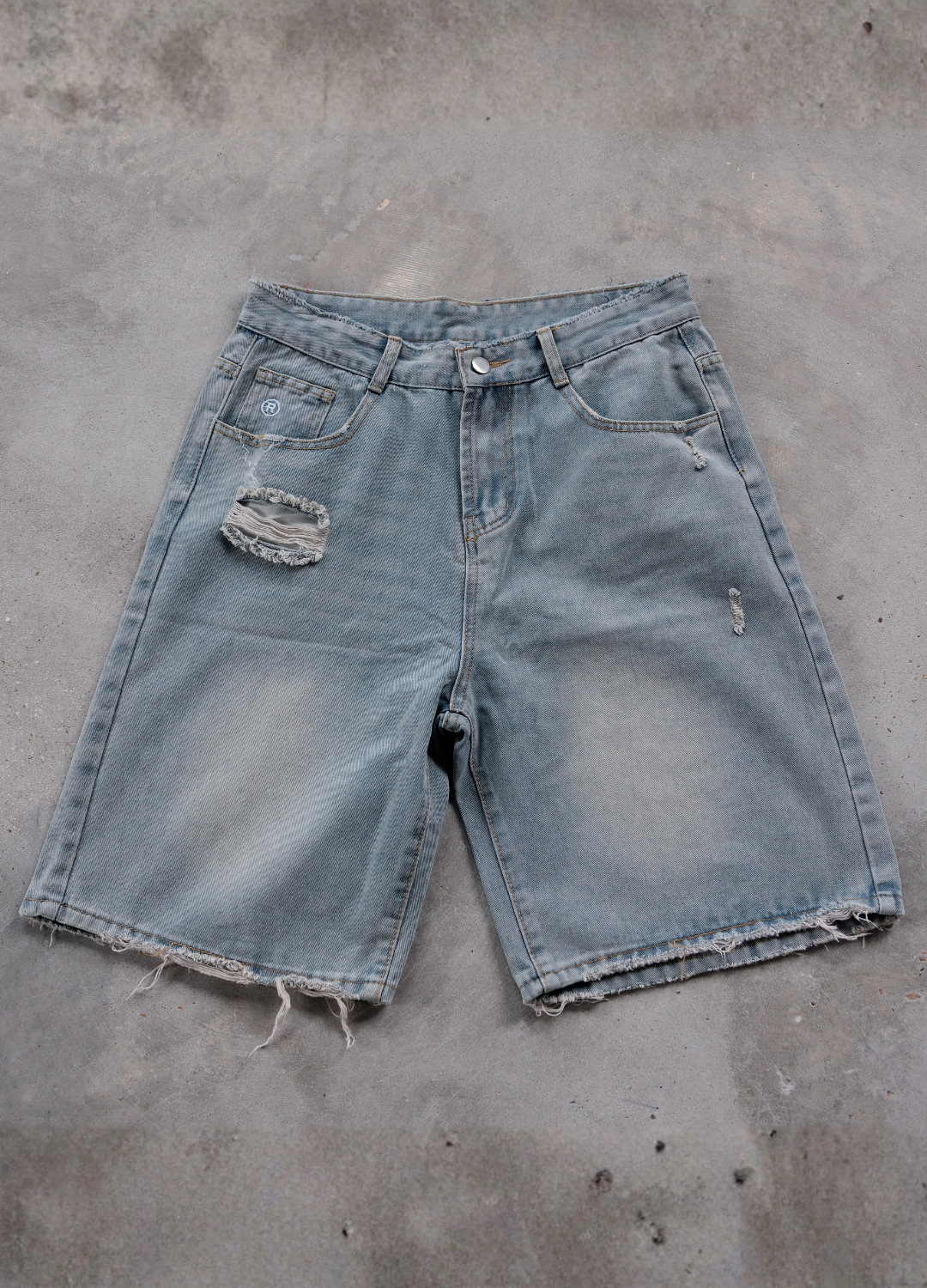 Distressed Jorts | BH3014 | Blank House