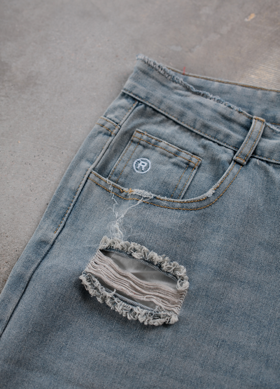 Distressed Jorts | BH3014 | Blank House