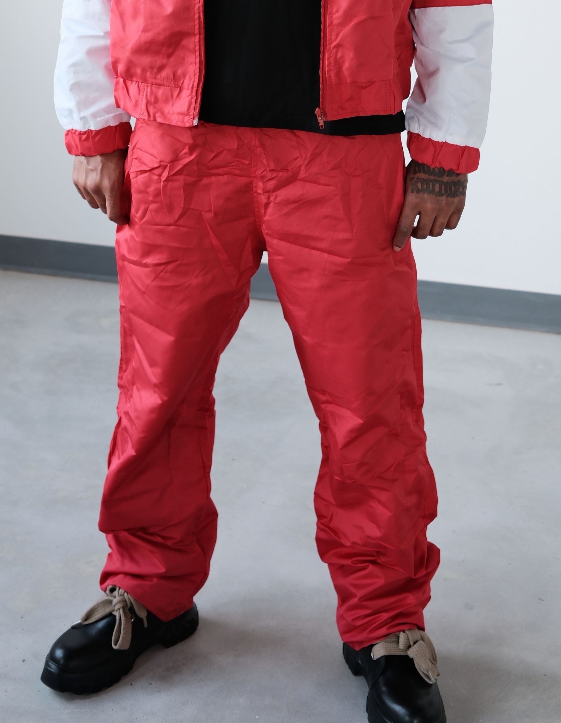 Nylon Biker Boys Baggy Pants: Premium Blank Apparel | Blank House