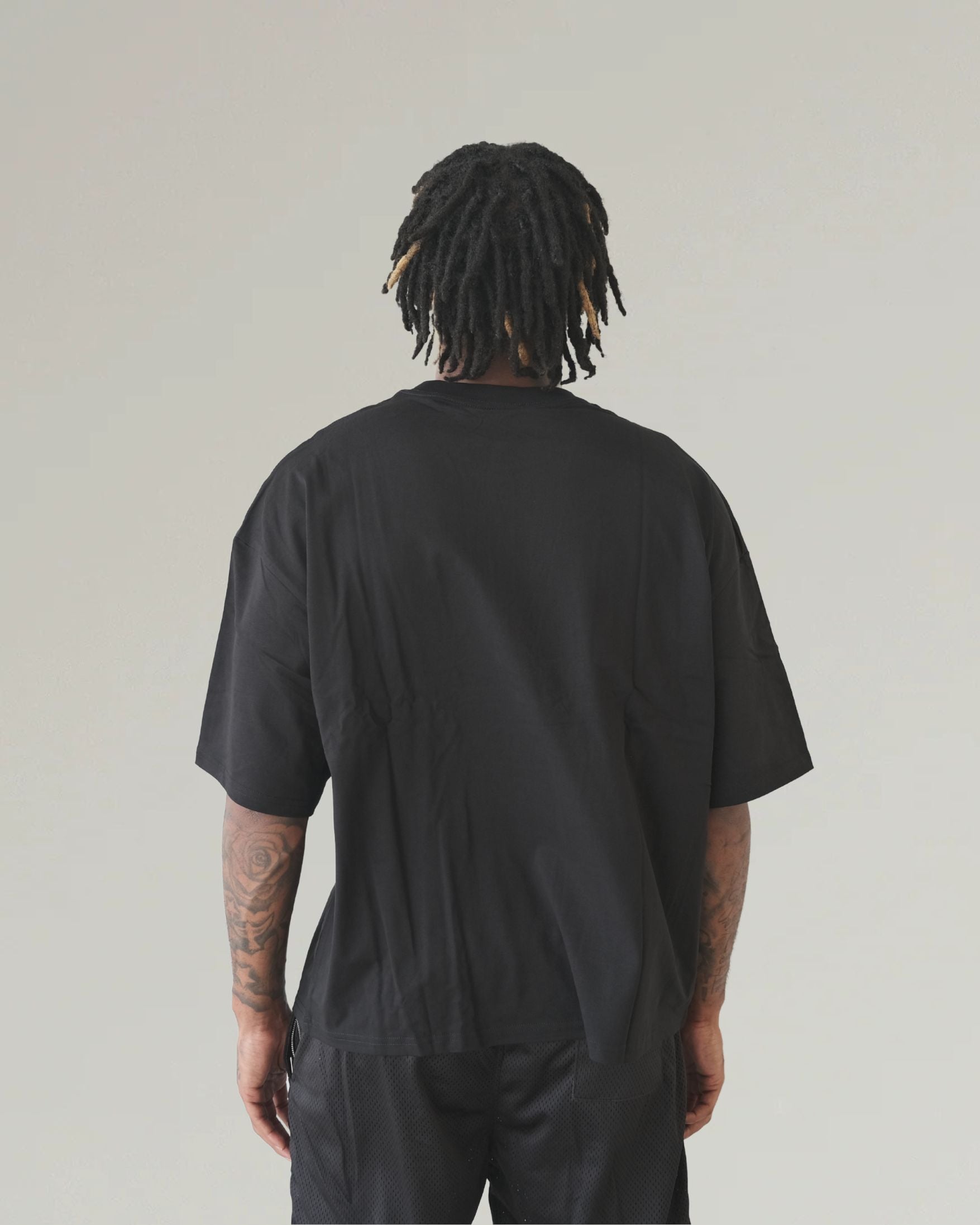 Drop Shoulder Luxe Crop Tee | BH1001