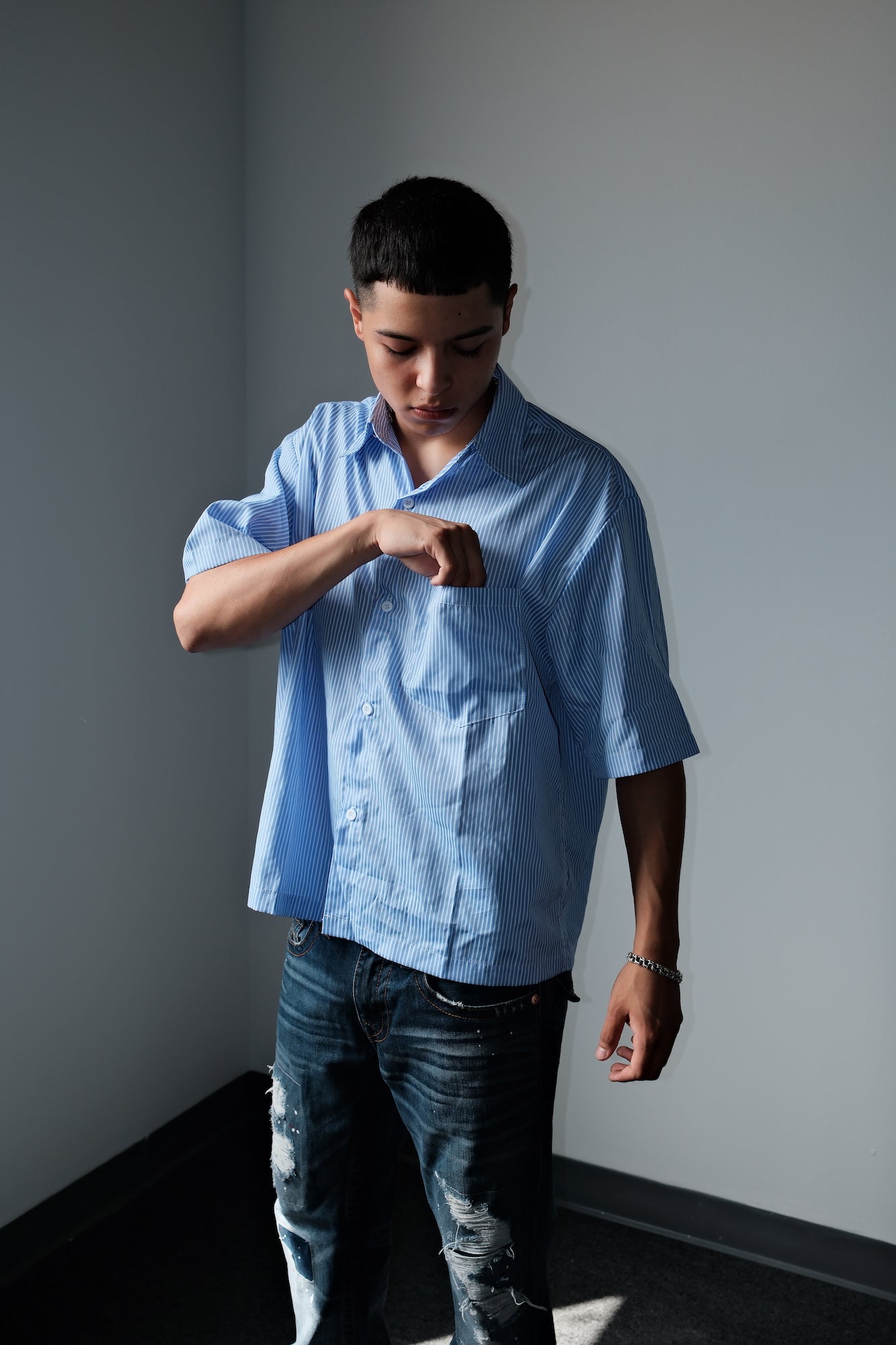 Mechanic Boxy Shirt | BH8000 | Blank House