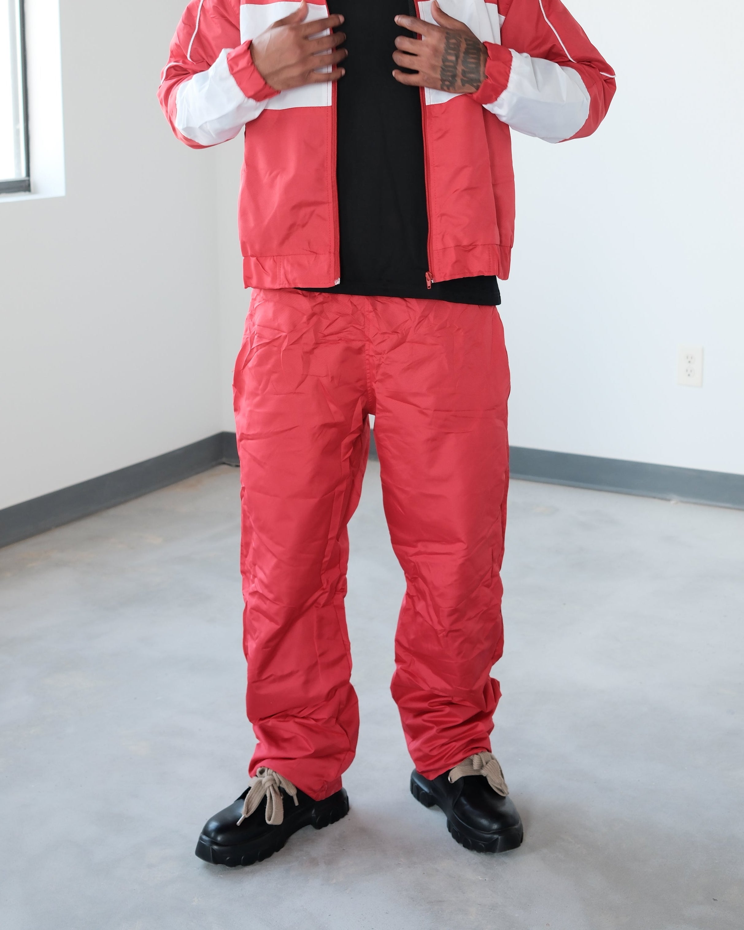 Nylon Biker Boys Baggy Pants | BH701 | Blank House