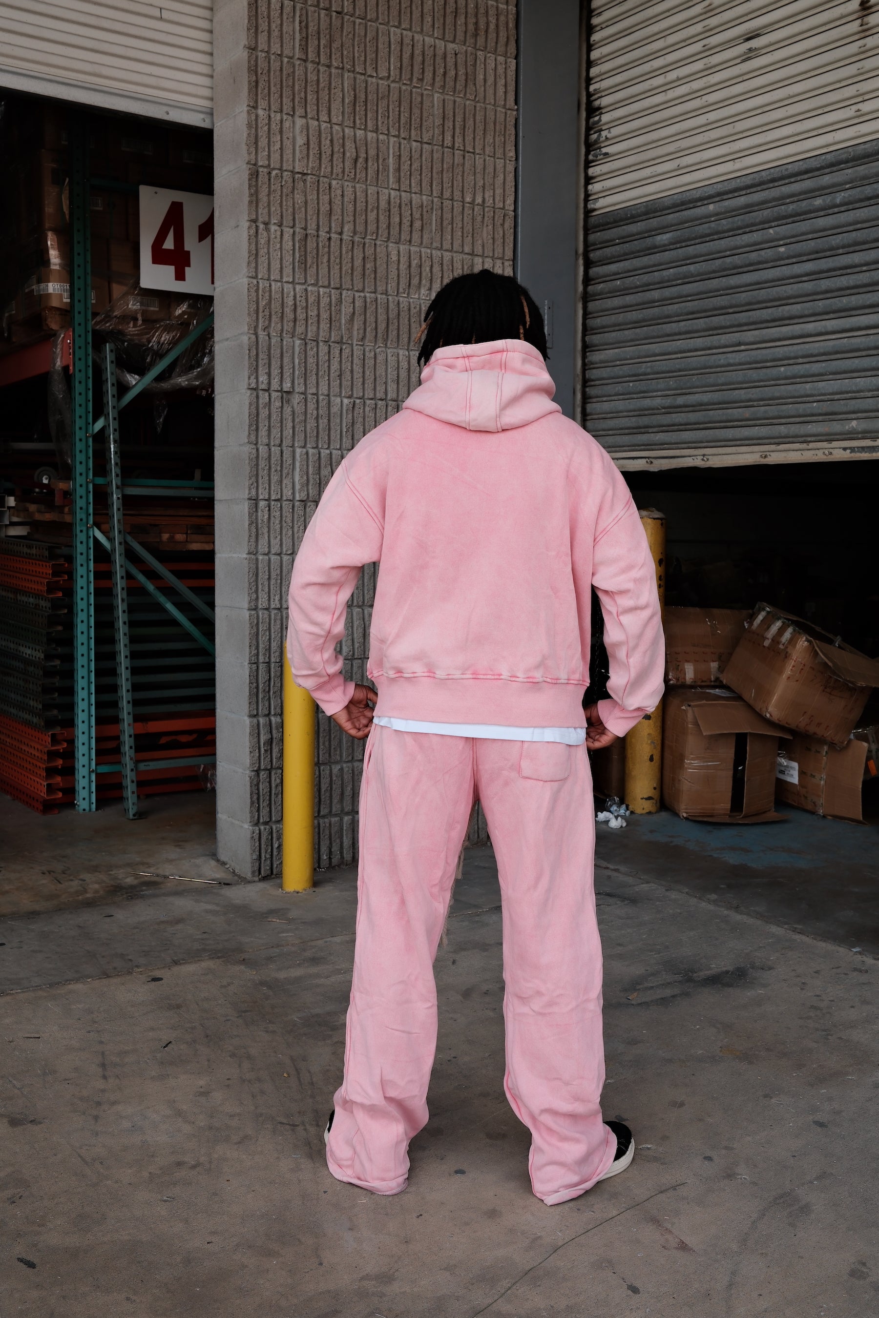 Crystal Wash Boxy Hoodie | BH603 | Blank House