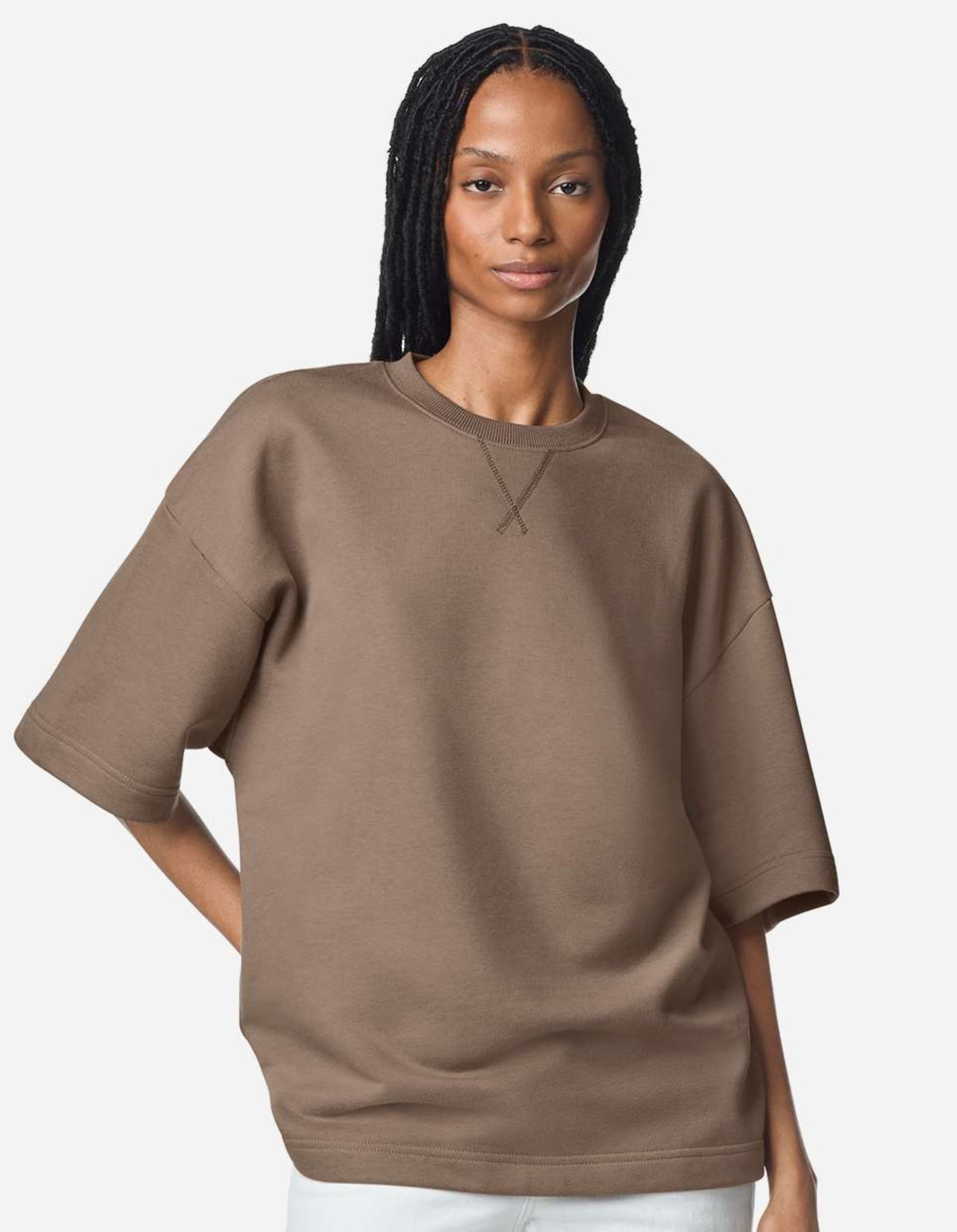Unisex French Terry Oversized Boxy Top | FTEX00