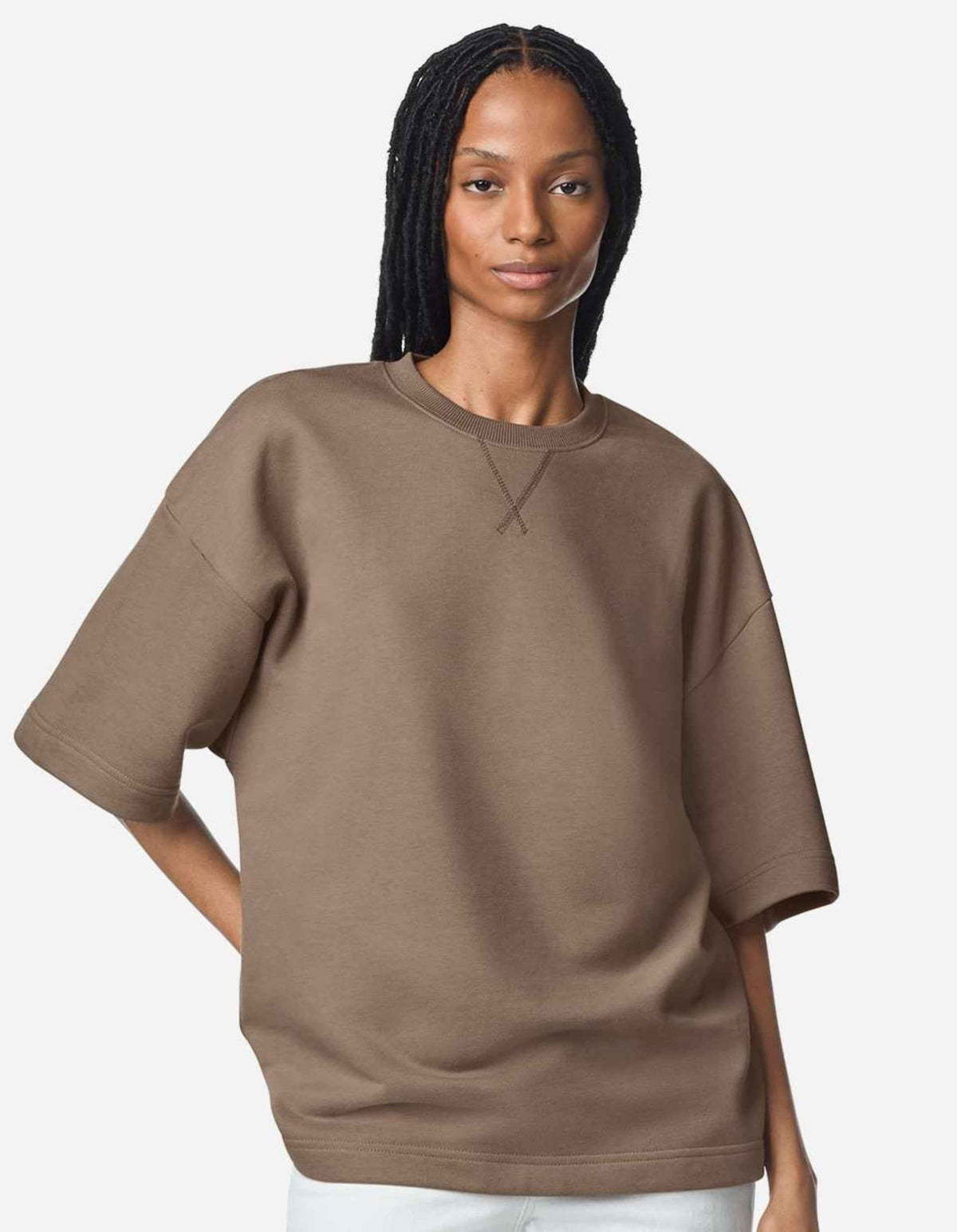 Unisex French Terry Oversized Boxy Top | FTEX00