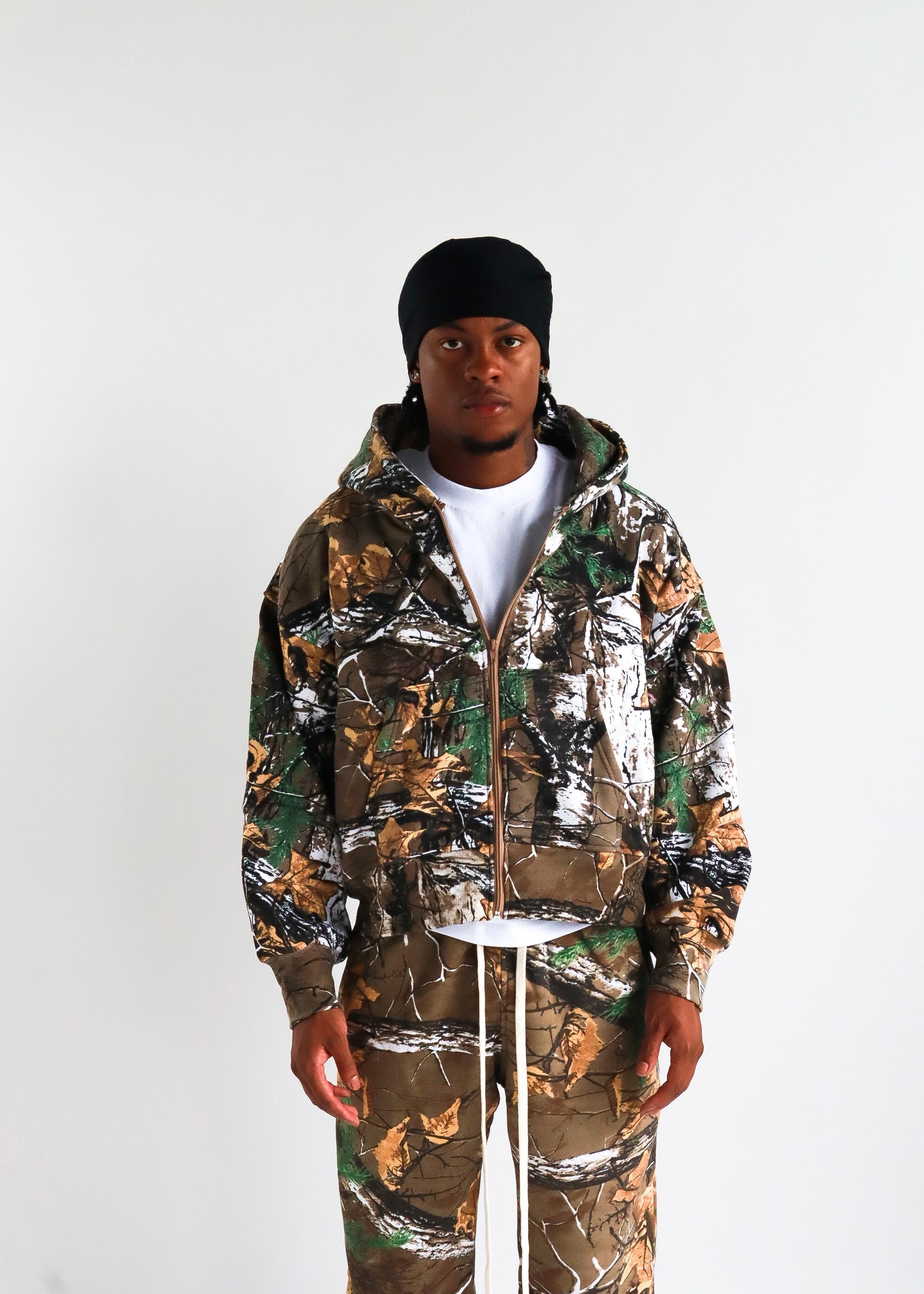 Woodland Zipper Hoodie | BH204