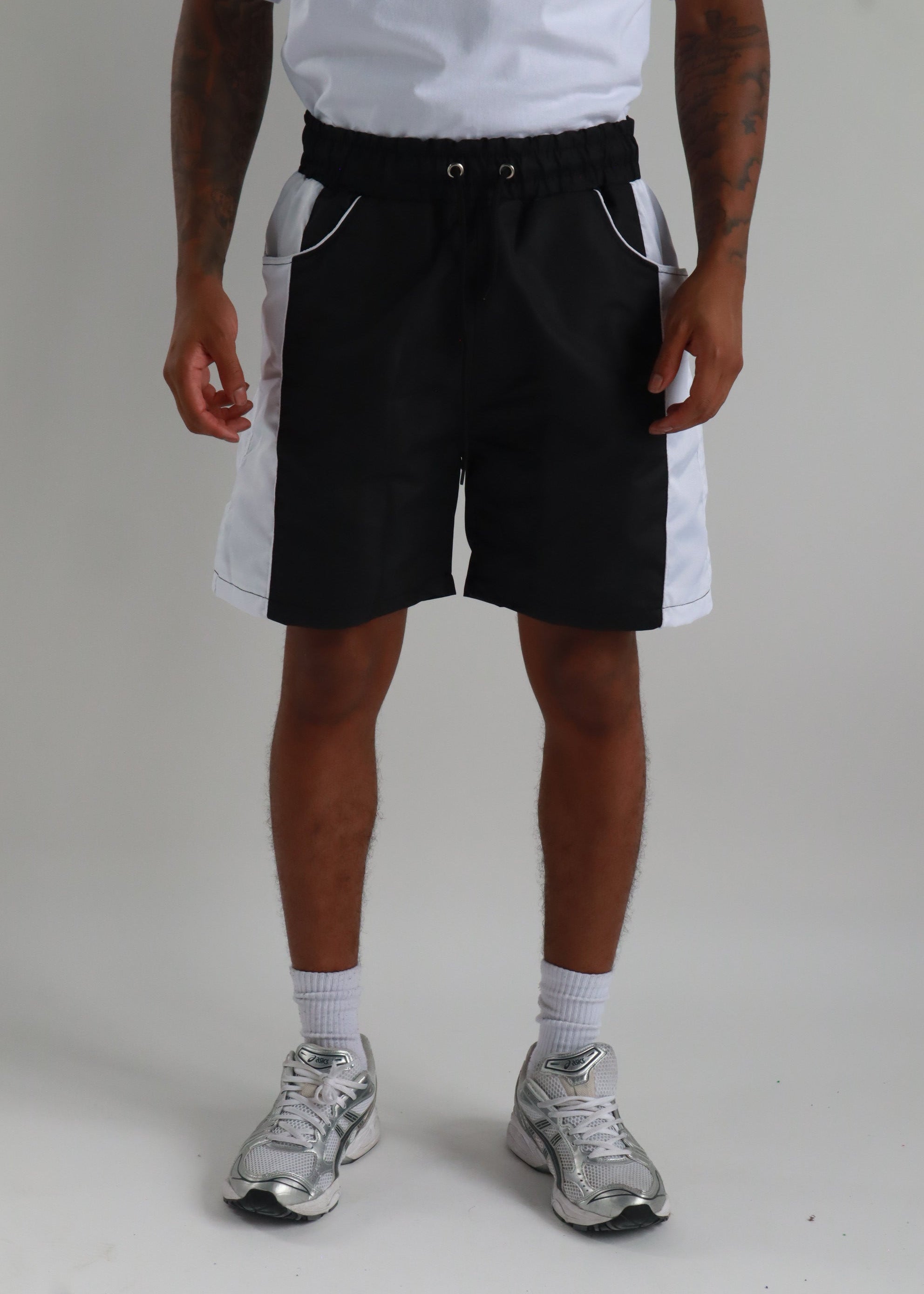 Nylon Biker Boys Shorts | BH703