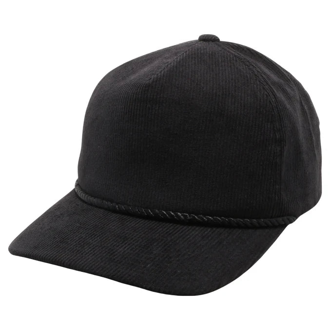 5 Panel Corduroy Unstructured Hat With Rope PB314 | PITBULL