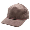 5 Panel Corduroy Unstructured Hat With Rope | PB314