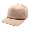 5 Panel Corduroy Unstructured Hat With Rope | PB314