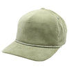 5 Panel Corduroy Unstructured Hat With Rope | PB314