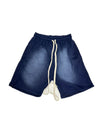 Acid Wash Shorts With White String | BH3002 | Blank House