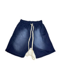 Acid Wash Shorts With White String | BH3002 | Blank House