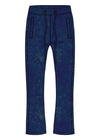 Acid Washed Fleece Stacked Pants | 341-401