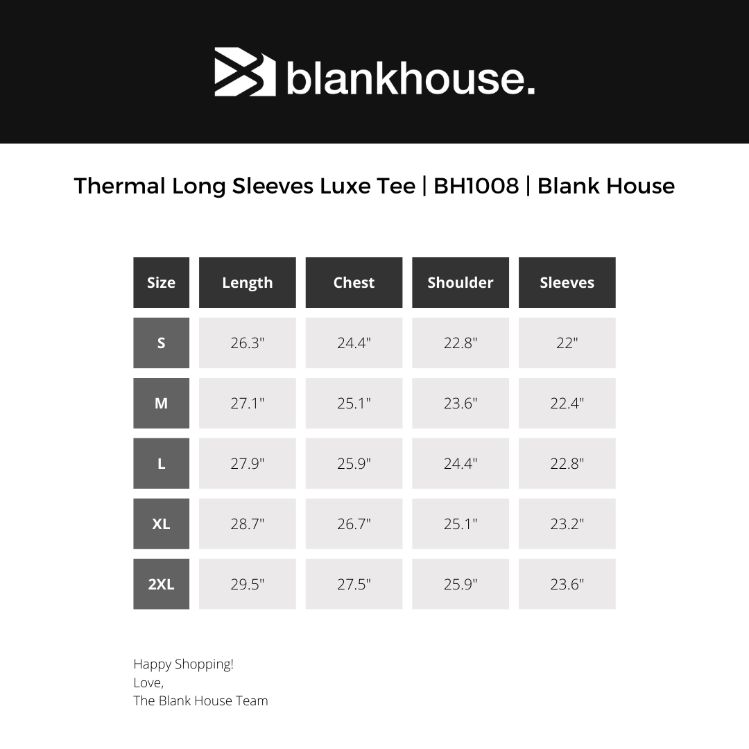 Thermal Long Sleeves Luxe Tee | BH1008