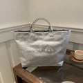 Patent Leather Tote Bag | BH7004 | Blank House