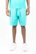 Acid Washed Fleece Shorts | 341-901