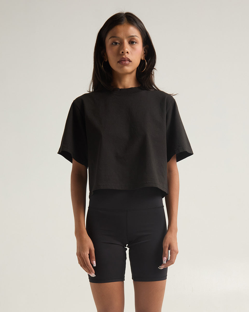 6.0 oz Garment Dye Crop Top | SHGDCT