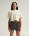 Women's Garment Dye Fleece Shorts | SHWGDS