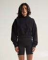 Women's Garment Dye Cropped Hoodie | SHGDCH