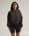 Women's Garment Dye Cropped Hoodie | SHGDCH