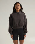 Women's Garment Dye Cropped Hoodie | SHGDCH