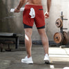 2-in-1 Drawstring Gym Shorts | BH3010 | A2Z