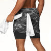2-in-1 Drawstring Gym Shorts | BH3010 | A2Z