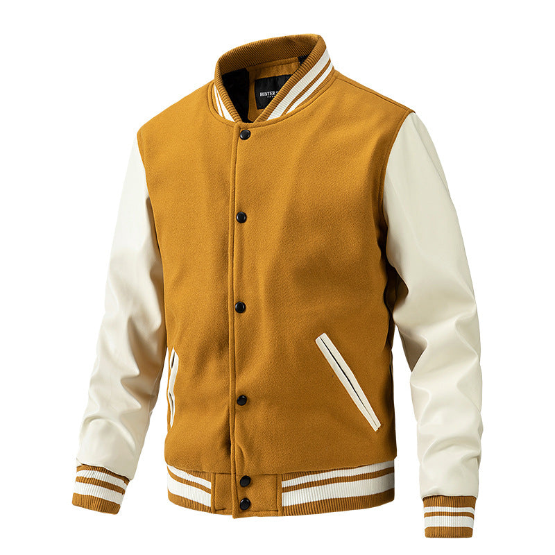 Letterman Jacket with Quilted Lining | JC7716 | A2Z